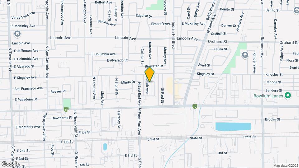 686 Karesh Ave Map and Location Details