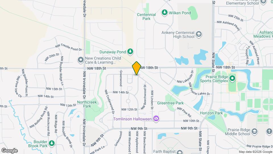 1614 NW Applewood St Map and Location Details