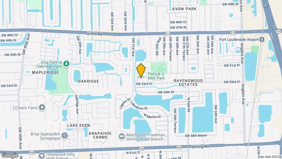 5301 SW 30th Terrace Map and Location Details