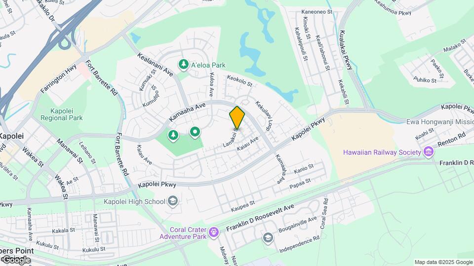 91-1119-1119 Lanakoi St Map and Location Details