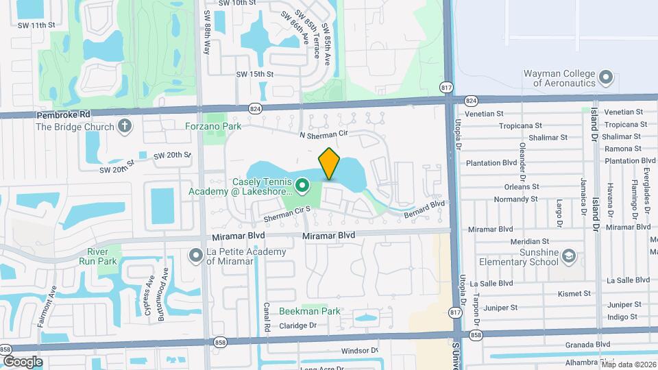 8467 SW 22nd St Map and Location Details