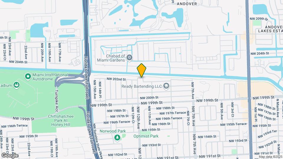 20200 NW 11th Ct-Unit -0 Map and Location Details