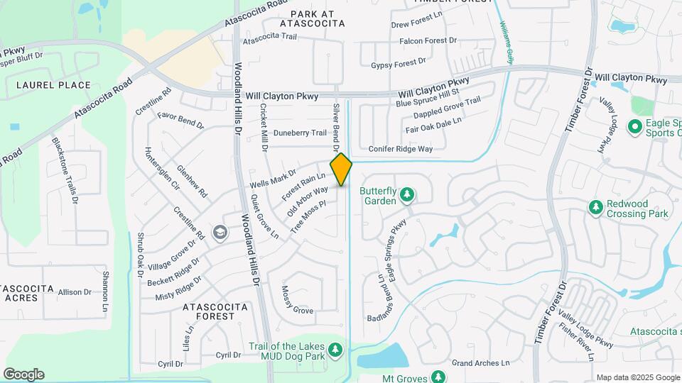 16626 Morning Shadows Way Map and Location Details