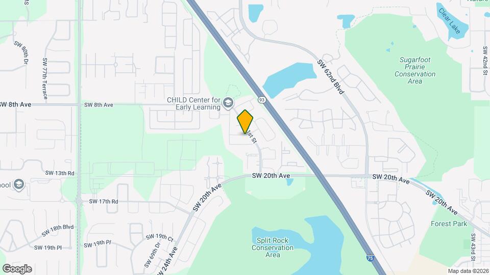 6123 SW 10th Pl Map and Location Details