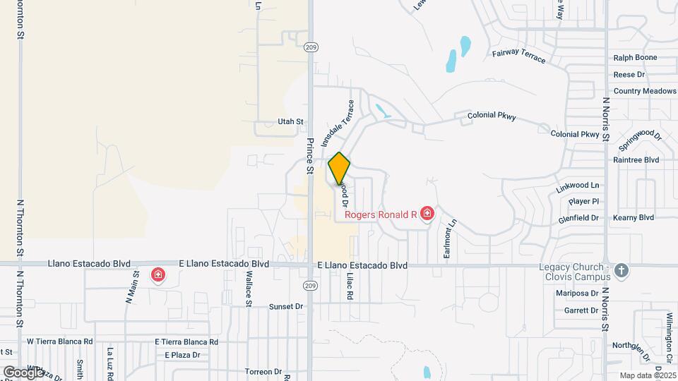 808 Laurelwood Dr Map and Location Details