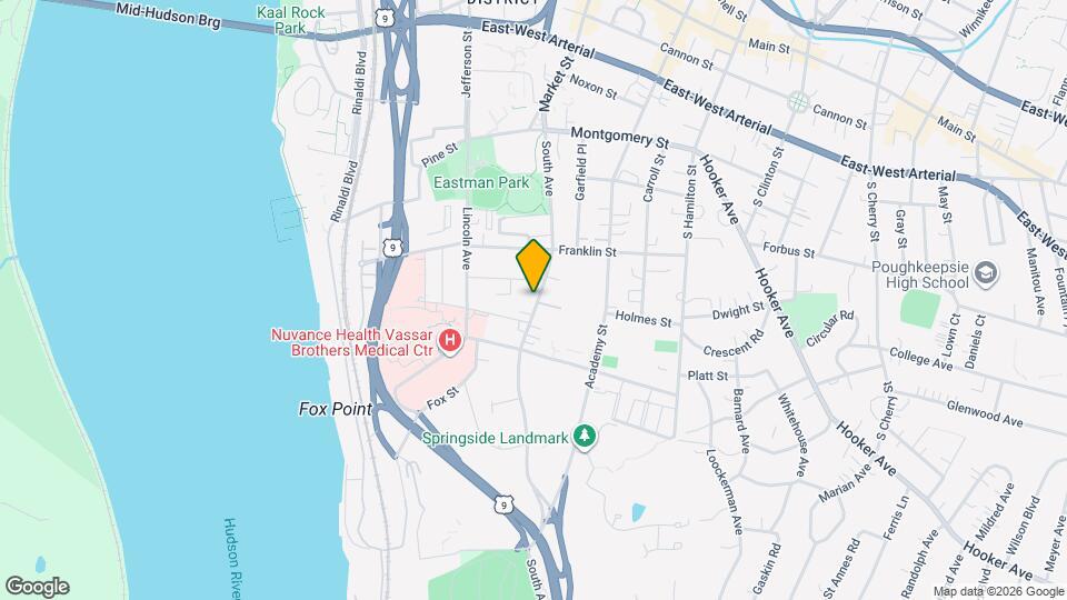 124 South Ave Map and Location Details