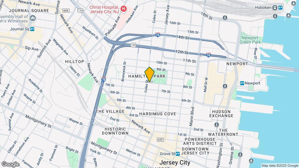 295 8th St Map and Location Details