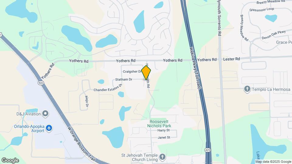 3525 Chandler Estates Dr Map and Location Details