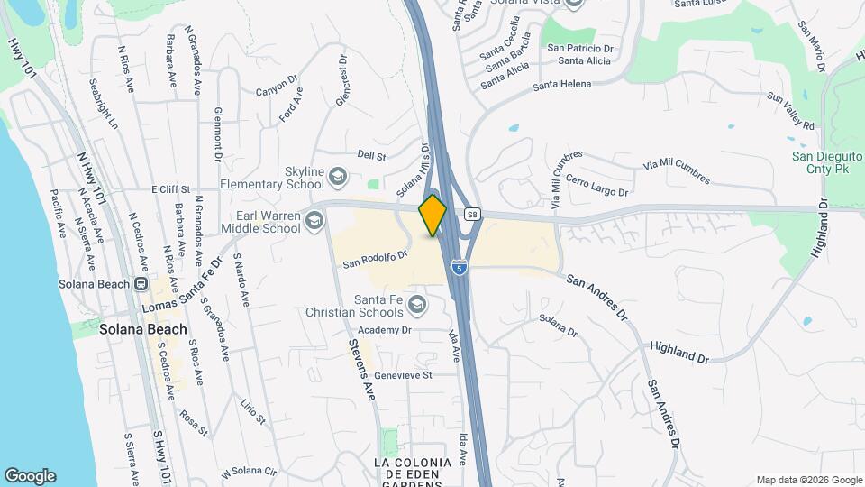 1559 Rancho Serena Map and Location Details