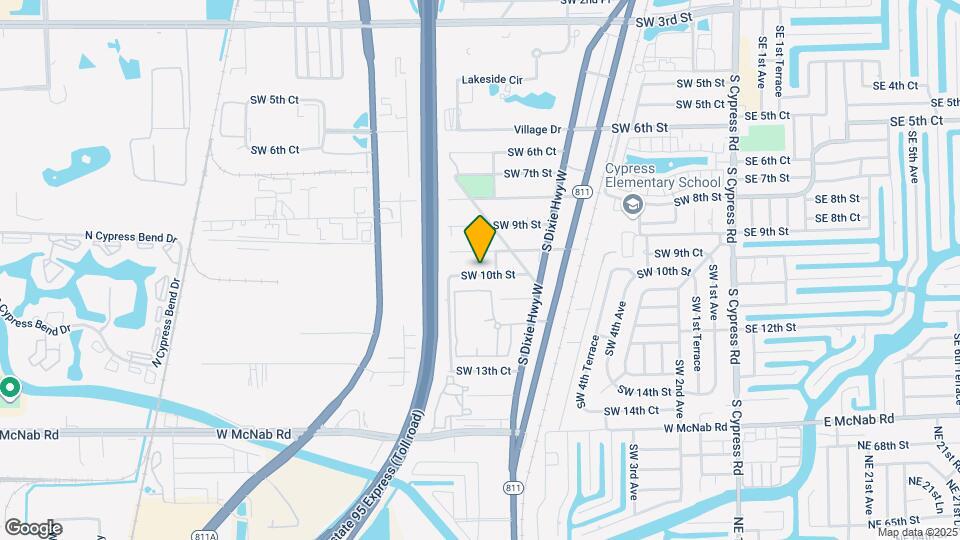 841 SW 10th St Map and Location Details