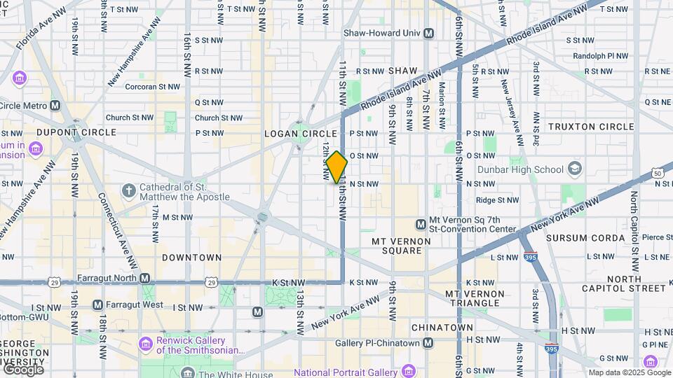 1242 11th St NW Map and Location Details