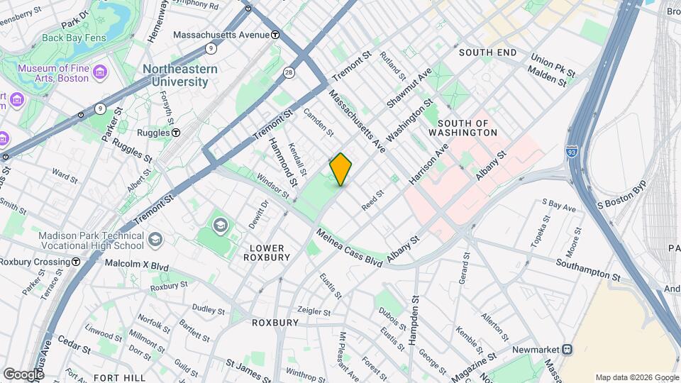 1912 Washington St Map and Location Details