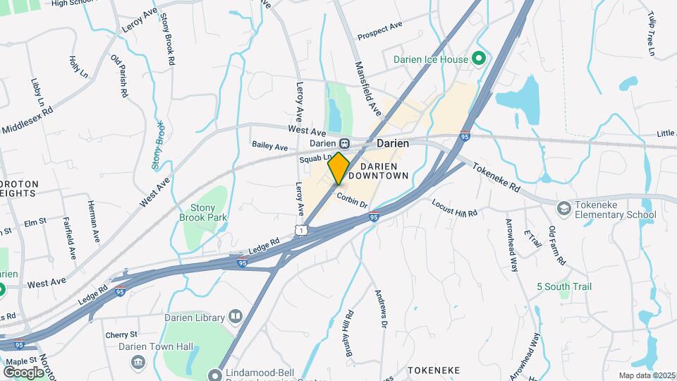 1040 Boston Post Rd Map and Location Details