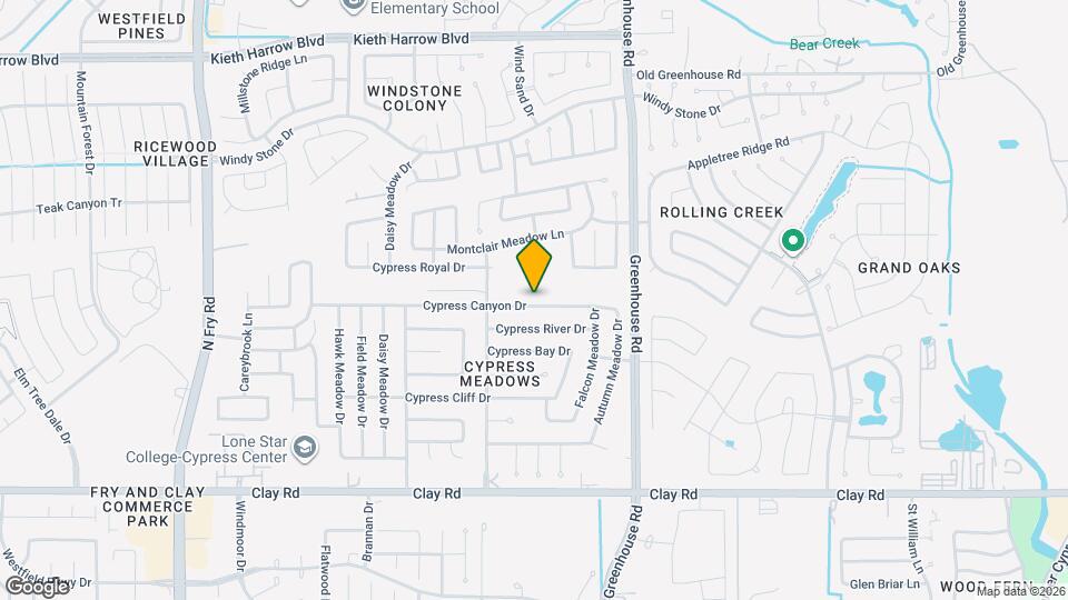 19310 Cypress Canyon Dr Map and Location Details