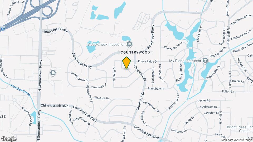 2245 Easton Dr Map and Location Details