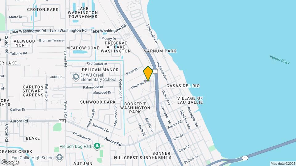 2070 Avocado Ave, Unit B Map and Location Details