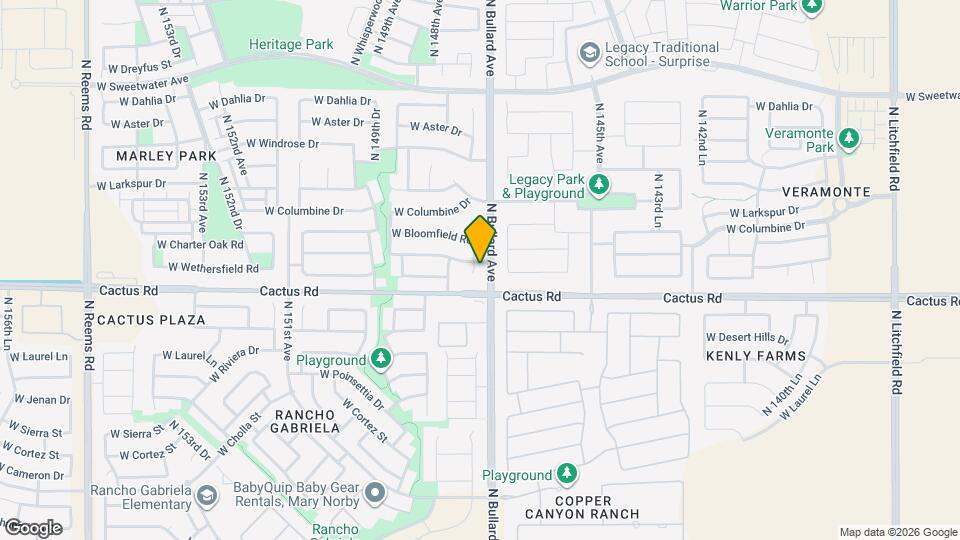 12325 N 147th Dr Map and Location Details