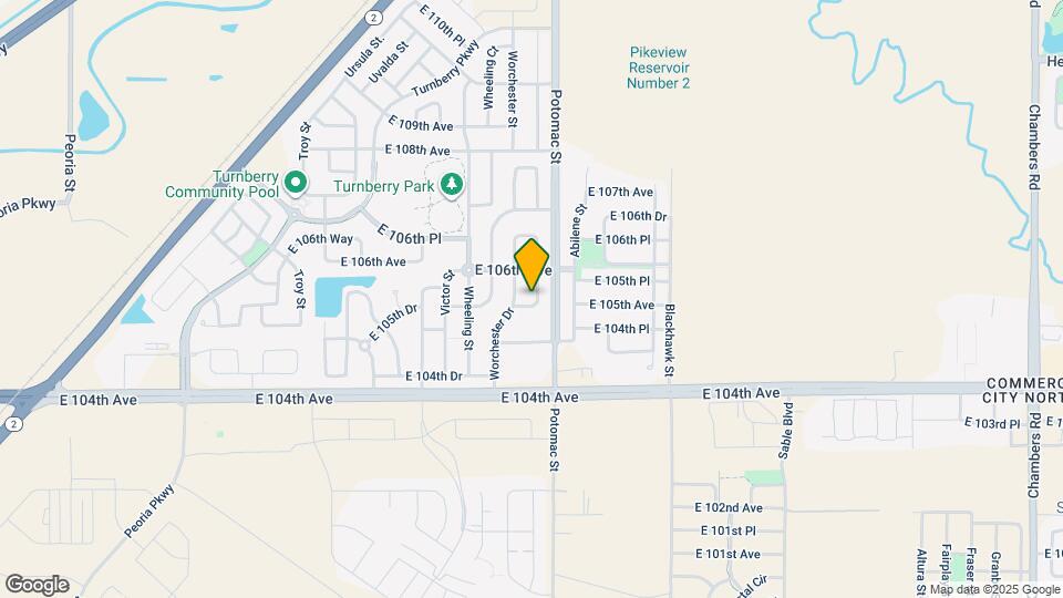 10551 Xanadu St Map and Location Details