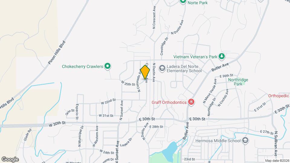 117 E 35th St Map and Location Details