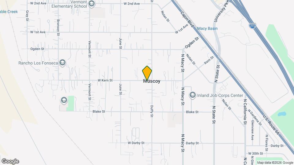 2219 W Kern St Map and Location Details