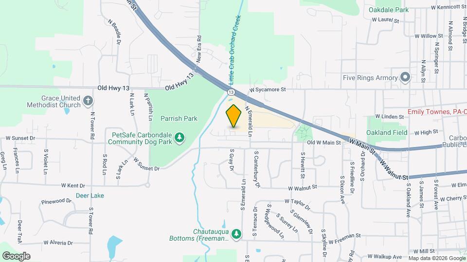 2006 W Woodriver Dr Map and Location Details