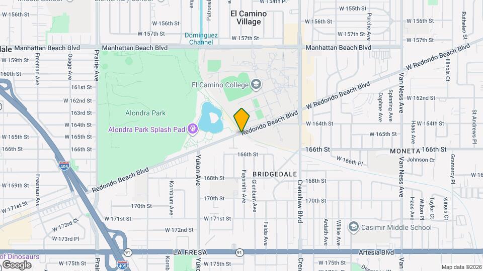 Alondra Park Apartments Map and Location Details