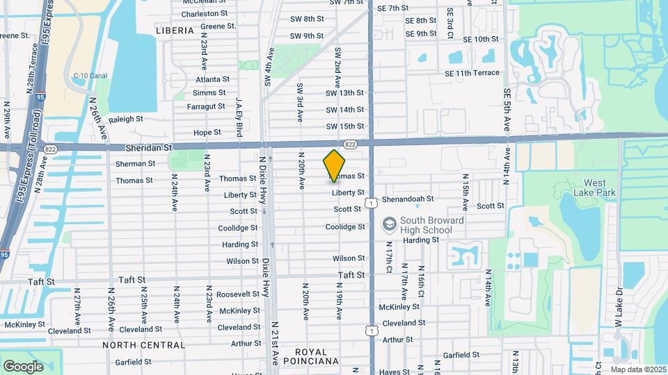 1901 Lee St Map and Location Details