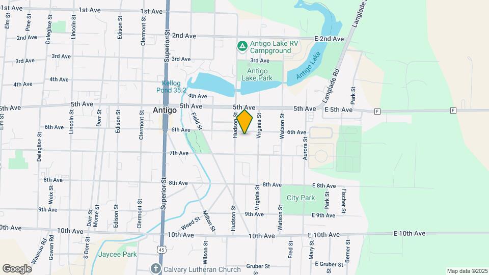 321 6th Ave, Unit 321 half Map and Location Details