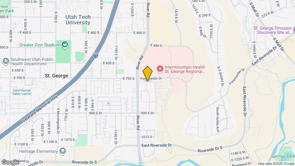 805 S River Rd Map and Location Details