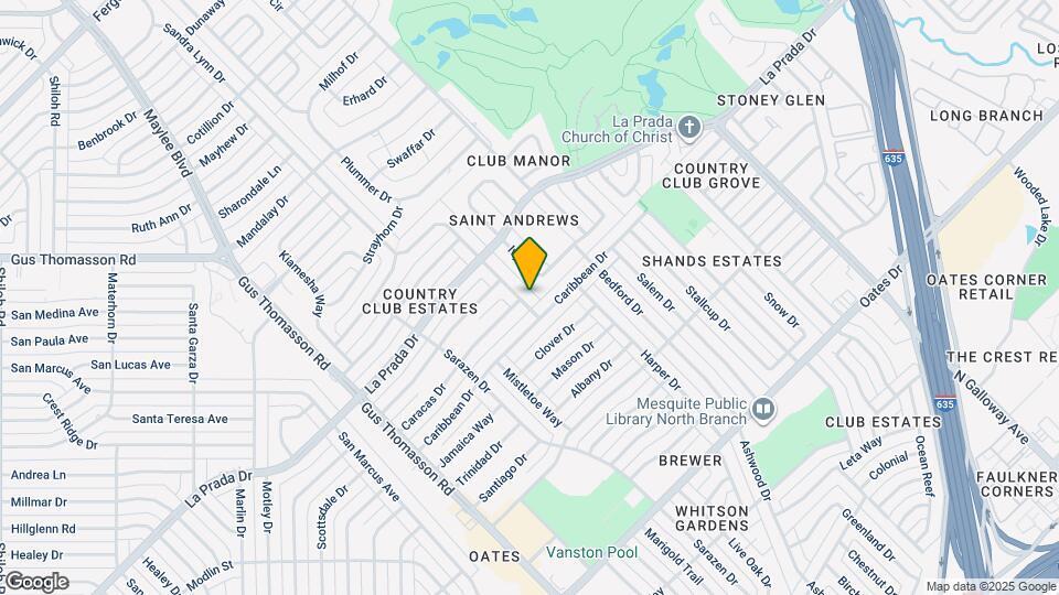 4518 Sandra Lynn Dr Map and Location Details