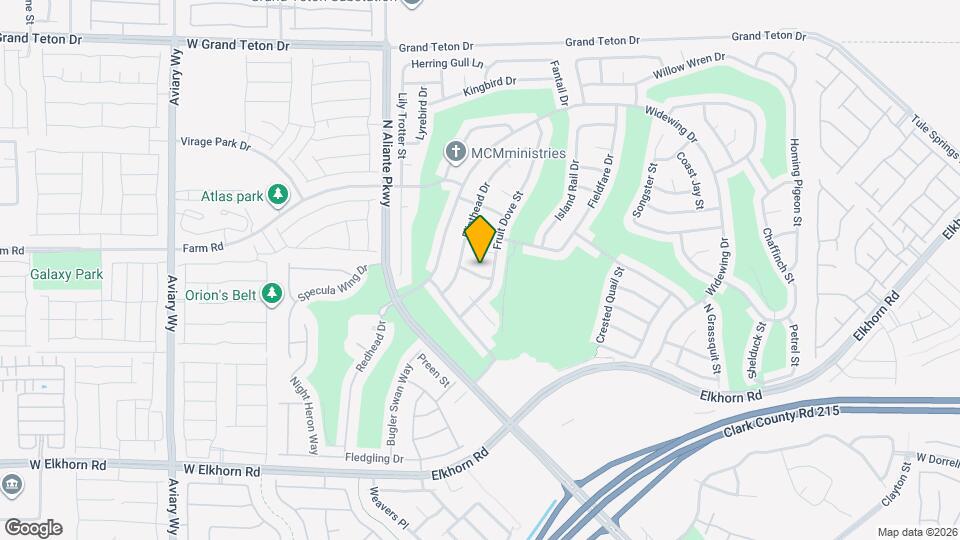 3316 Fire Eye Way Map and Location Details