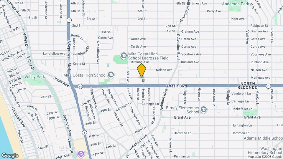 1554 Mathews Ave Map and Location Details