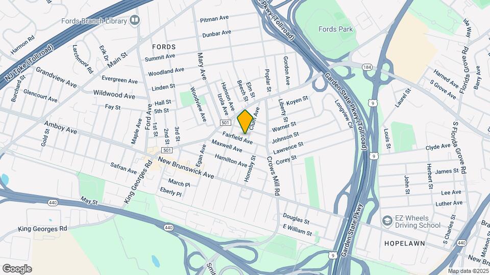 3 Clum Ave Mapa y Detalles de la Ubicación