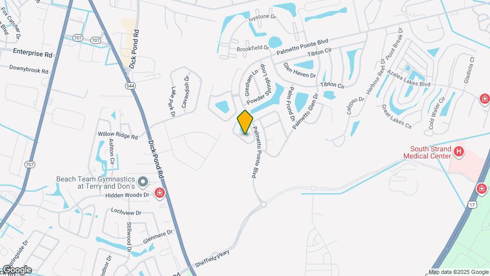 846 Hayes Point Cir Map and Location Details