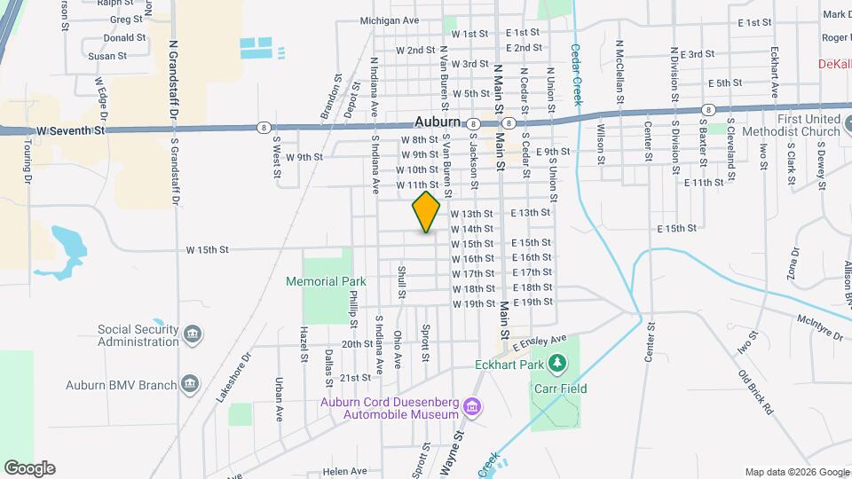 320 W 15th St Map and Location Details