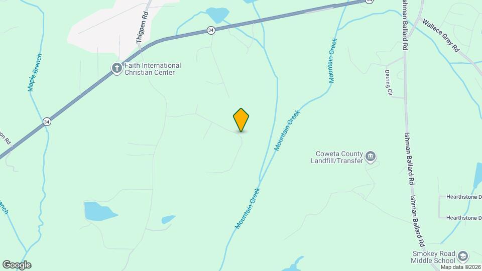 204 Sunset Ridge Dr Mapa y Detalles de la Ubicación