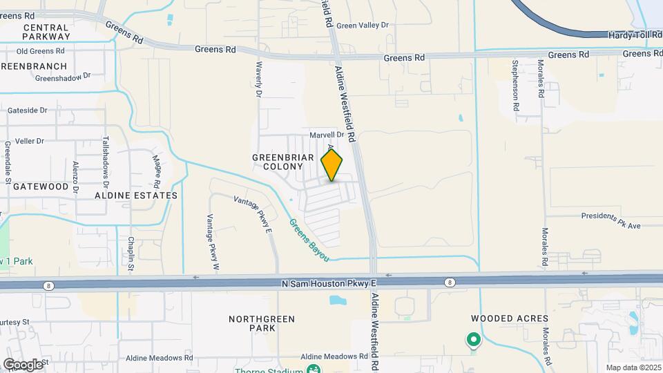 2142 Greenbriar Colony Dr Map and Location Details