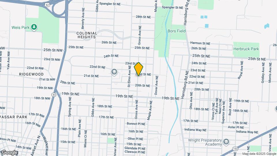 2102 Gross Ave NE Map and Location Details