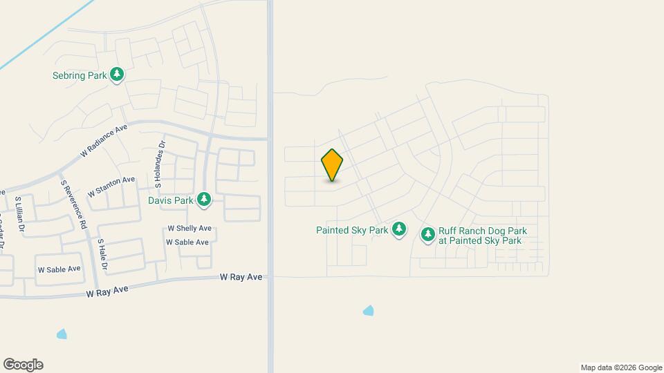 1260 Treasure Trl Map and Location Details