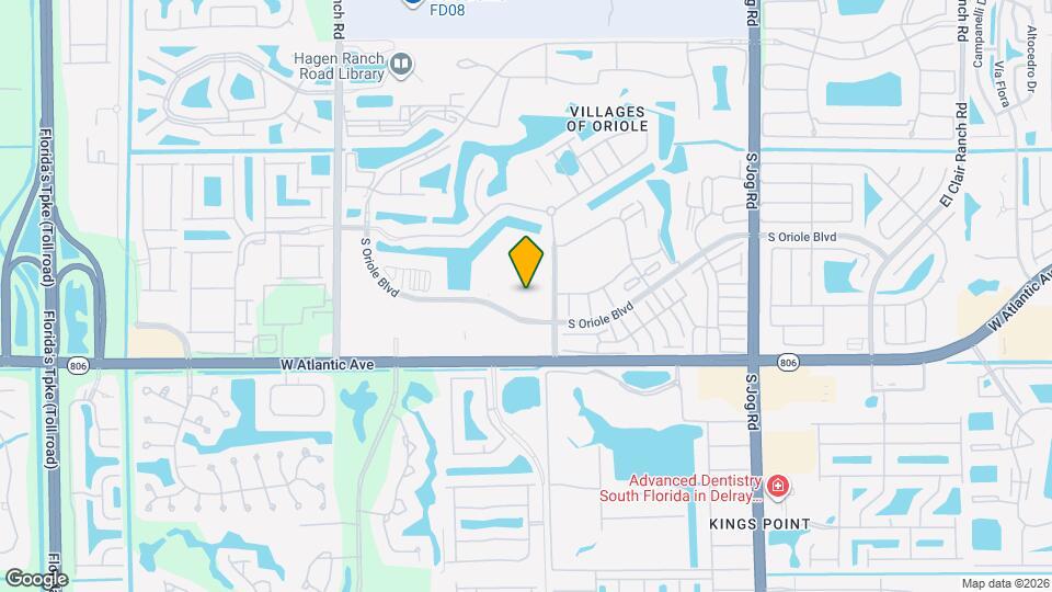 6550 S Oriole Blvd Mapa y Detalles de la Ubicación