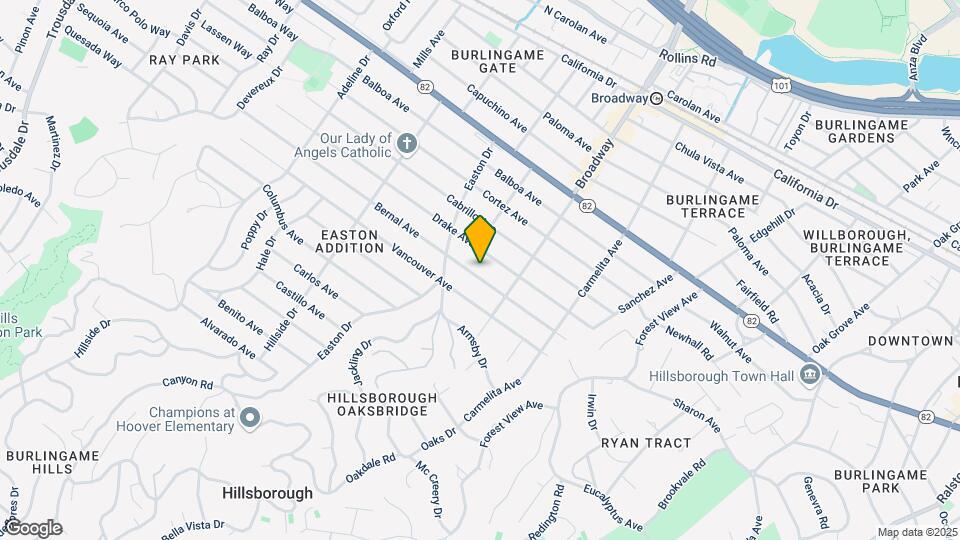 1232 Bernal Ave Mapa y Detalles de la Ubicación