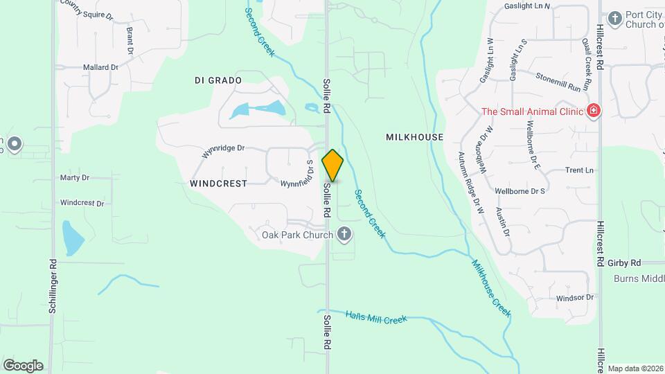 3232 Long Leaf Way Map and Location Details