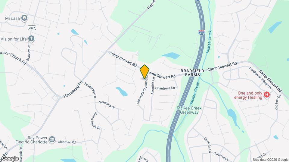 12209 Stewarts Crossing Dr Mapa y Detalles de la Ubicación