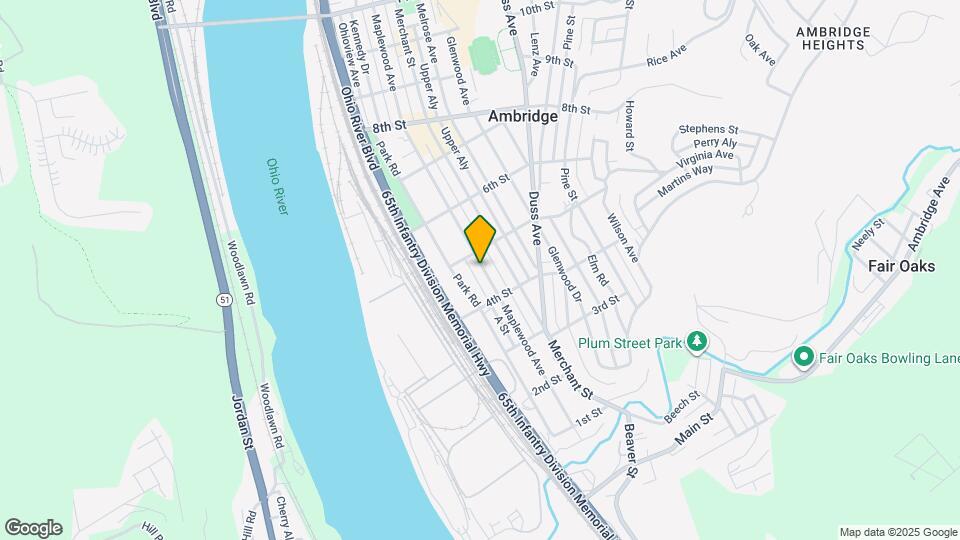 451 Maplewood Ave Map and Location Details