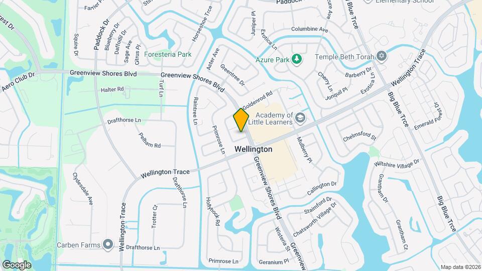 1350 Periwinkle Pl Map and Location Details