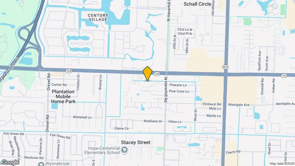 1911 N Haverhill Rd Map and Location Details