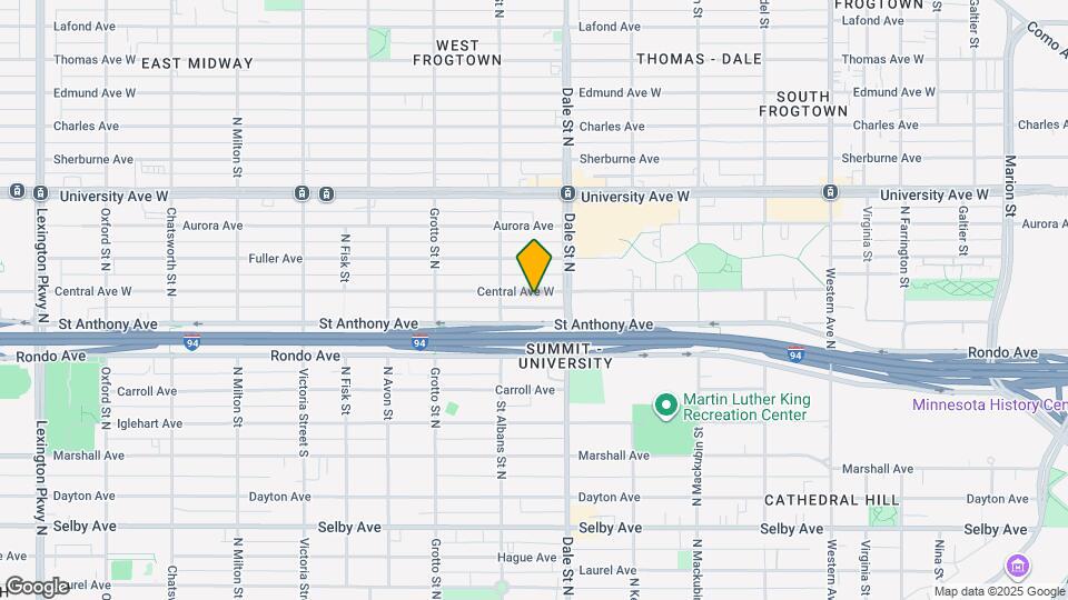 650 Central Ave W Map and Location Details