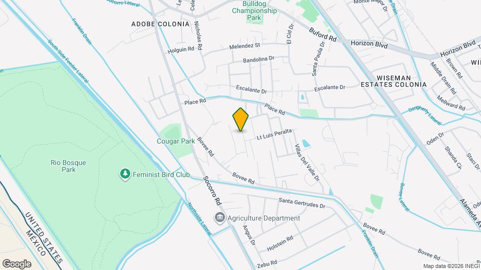 807 HC Gilbert Minjares Dr Map and Location Details