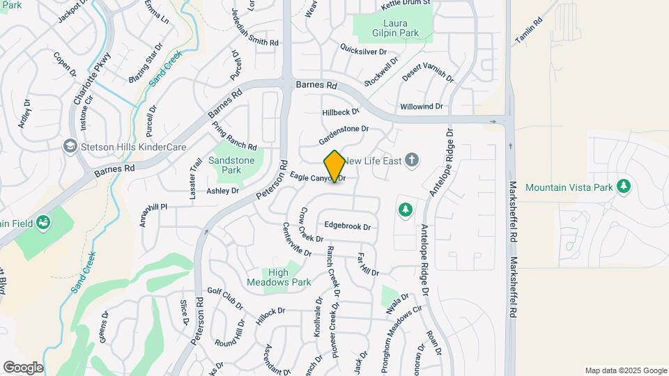 4514 Crow Creek Dr Map and Location Details