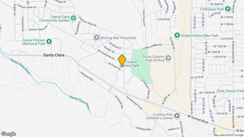 1345 Santa Clara Pkwy Map and Location Details